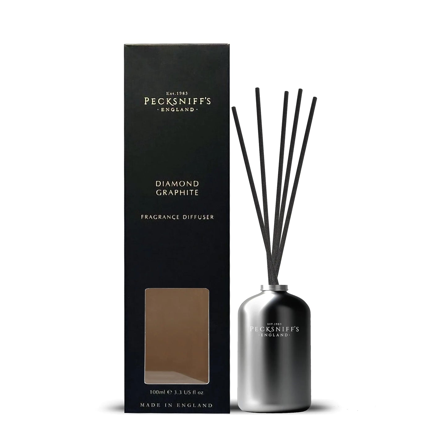 Pecksniffs Nordic Pine and Juniper Berries Diffuser | 100ml/3.38 Fl Oz